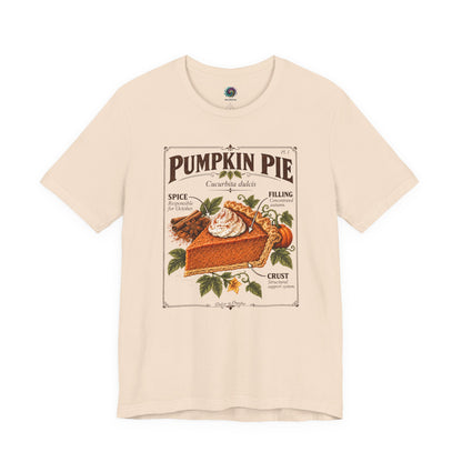 Pumpkin Pie Anatomy T-Shirt – Vintage Thanksgiving Fall Tee