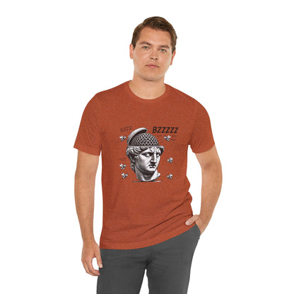 Hive Mind T-Shirt – Surreal Bee Group Think Parody Tee