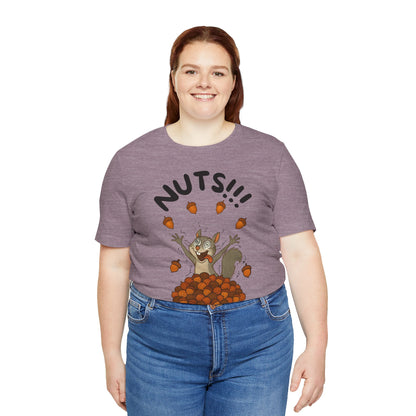 Crazy Squirrel Shirt – Funny Squirrel Nuts T-Shirt for Quirky Style