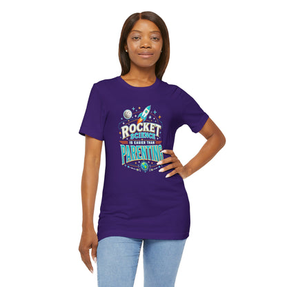 Rocket Science Parenting T-Shirt – Funny Aerospace Parent Tee
