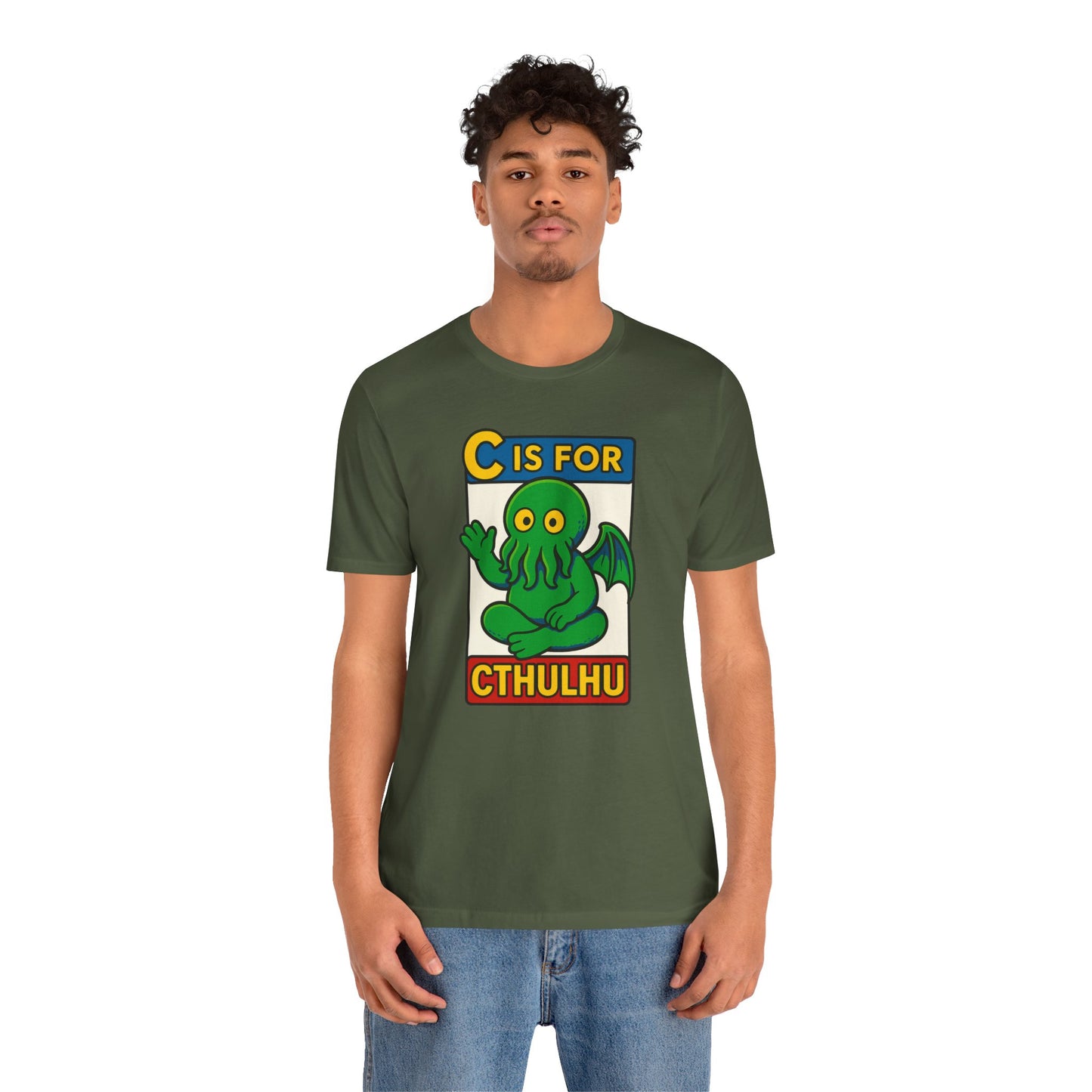 C is for Cthulhu Graphic Tee – Funny Cthulhu Shirt
