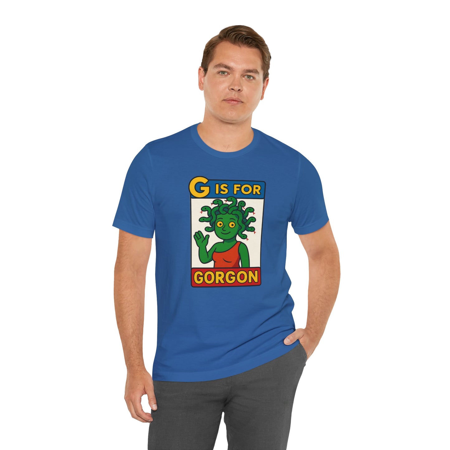 G Is for Gorgon T-Shirt – Funny Gorgon Legend Alphabet Tee