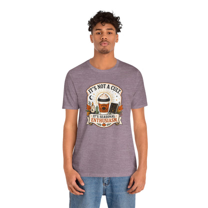 It’s Not a Cult Pumpkin Spice T-Shirt – Funny Fall Tee