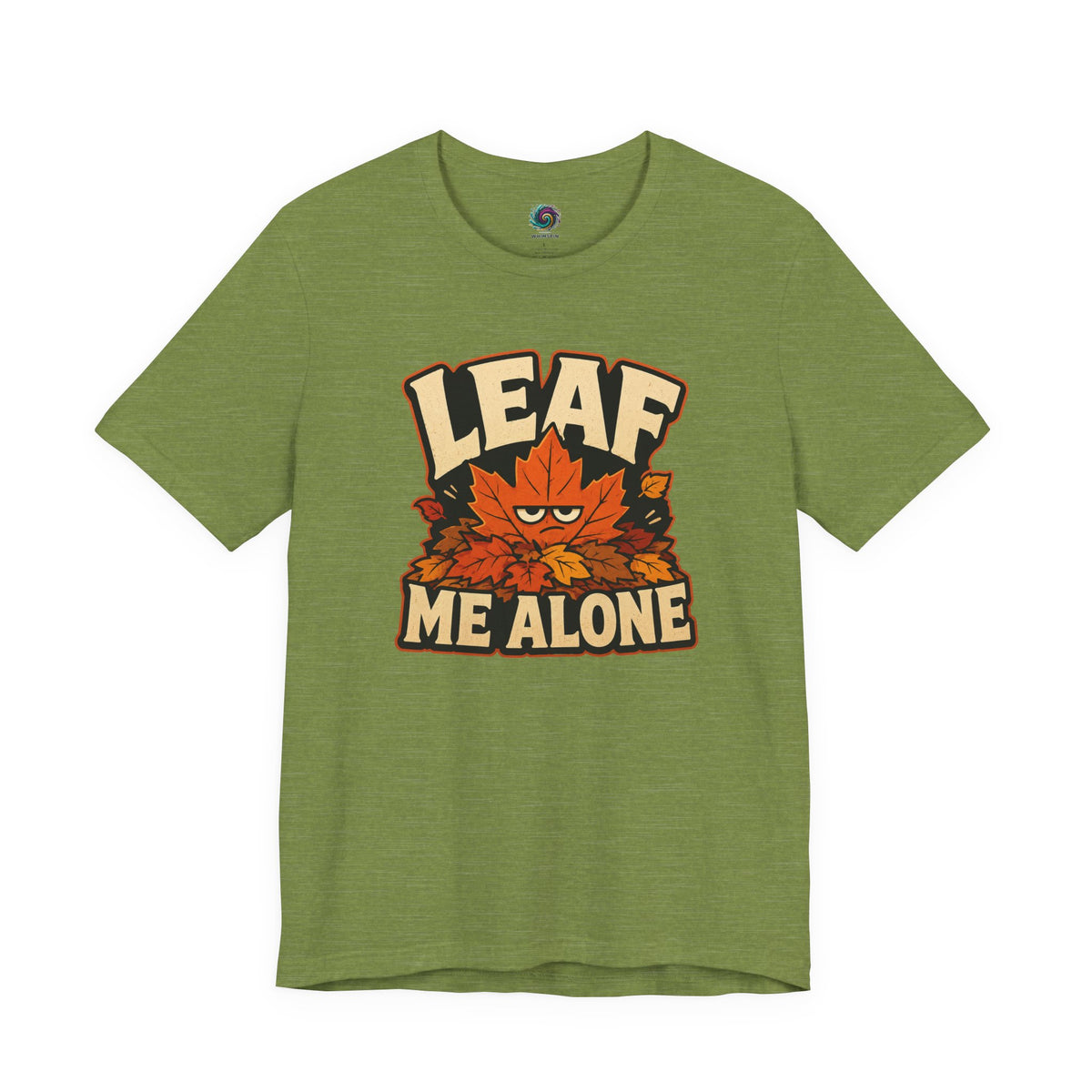 Leaf Me Alone T-Shirt – Funny Fall Introvert Leaves Tee