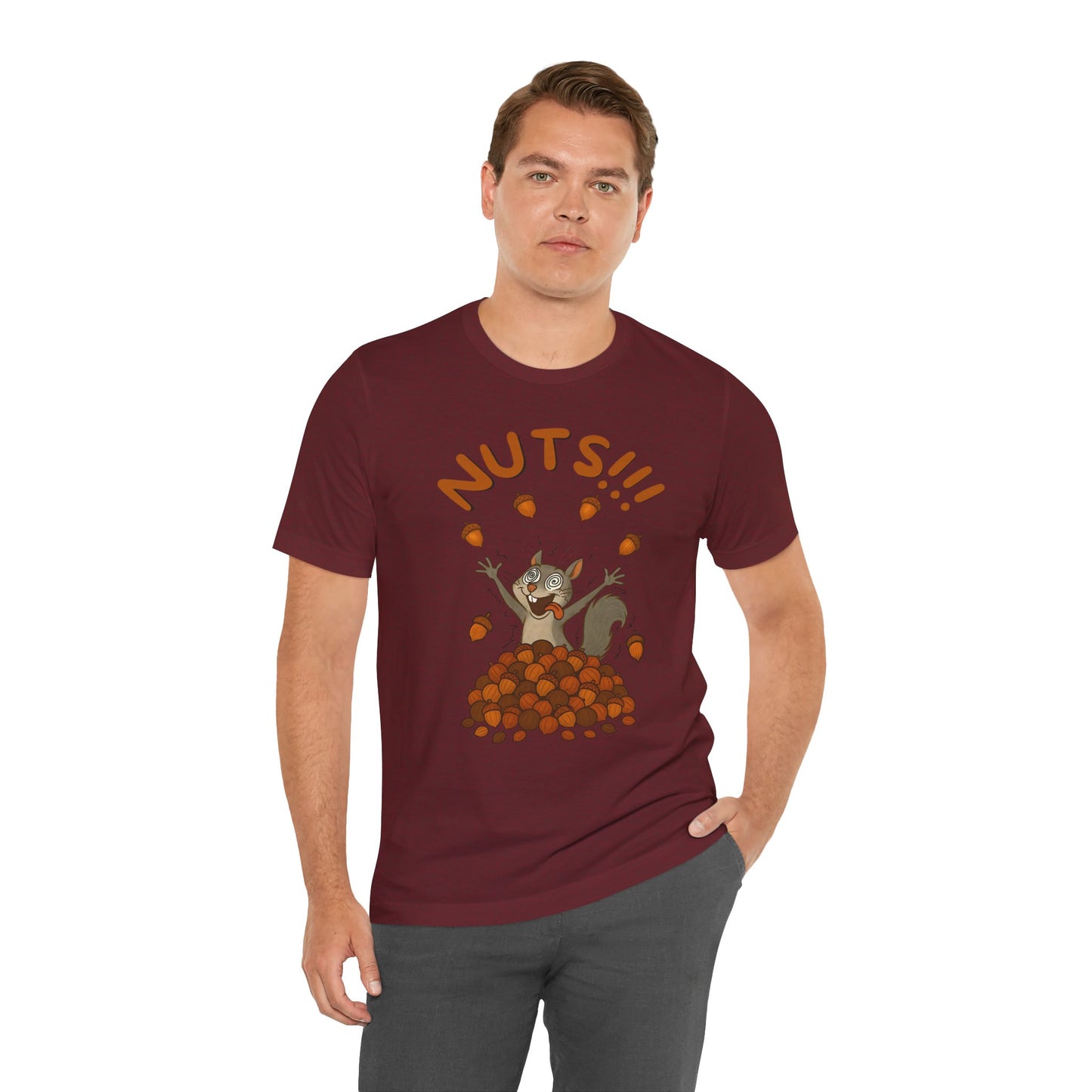 Crazy Squirrel Shirt – Funny Squirrel Nuts T-Shirt for Quirky Style