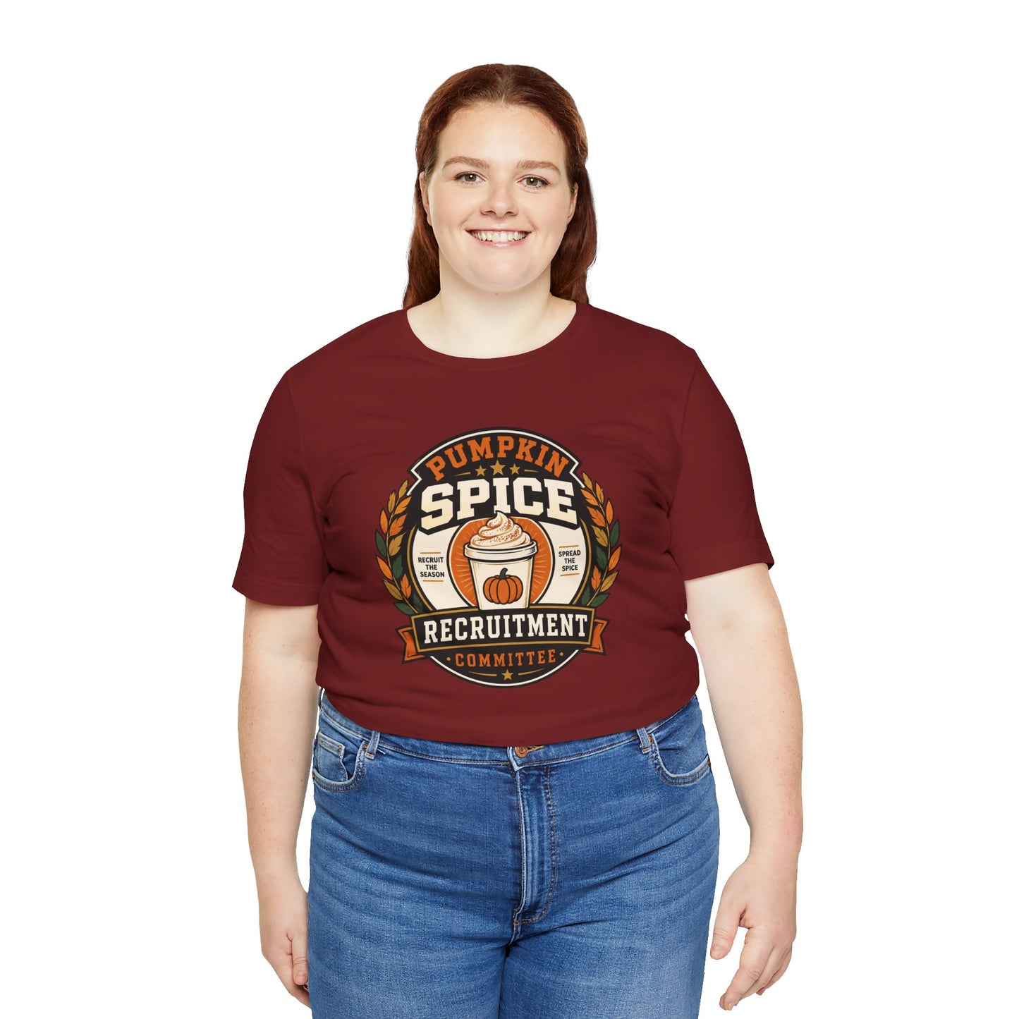 Pumpkin Spice Recruitment Committee T-Shirt – Funny Fall Tee