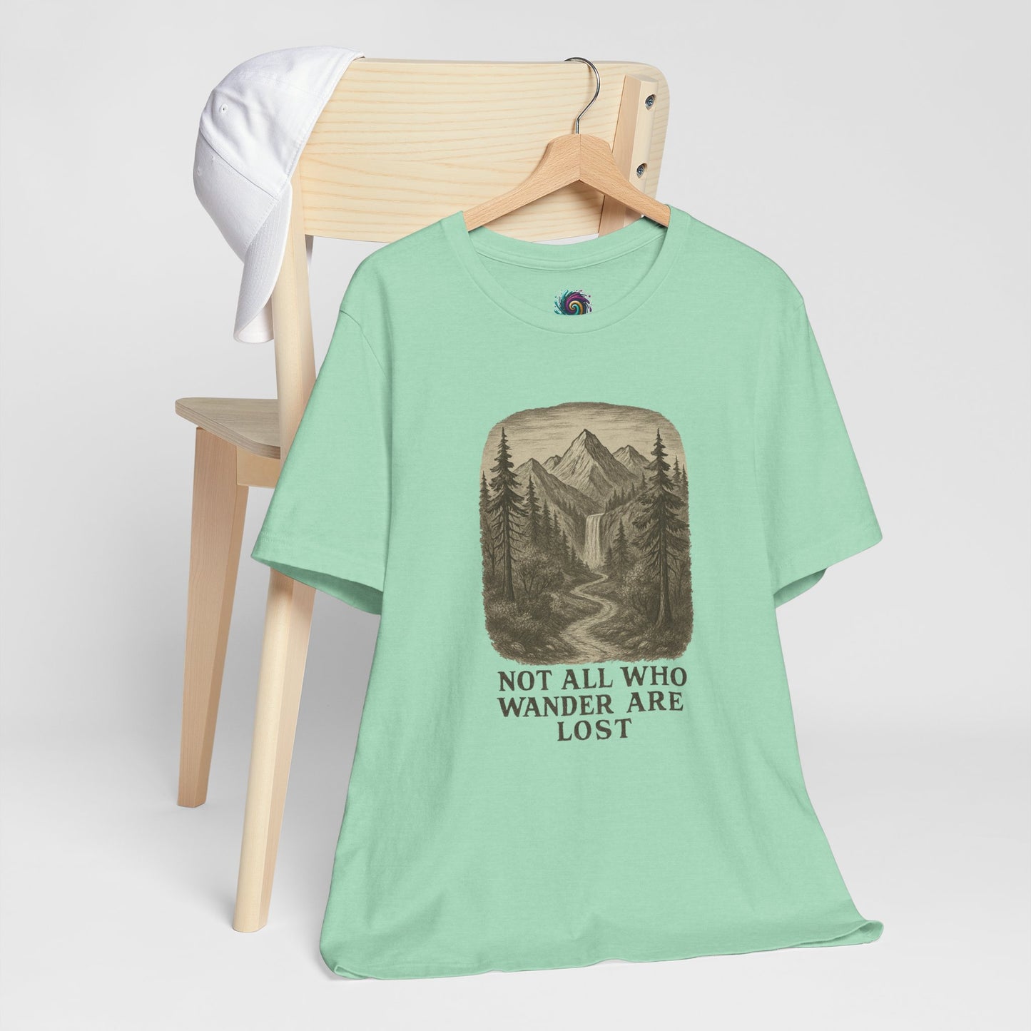 Not All Who Wander Are Lost T-Shirt – Tolkien Travel Tee for Nature Lovers