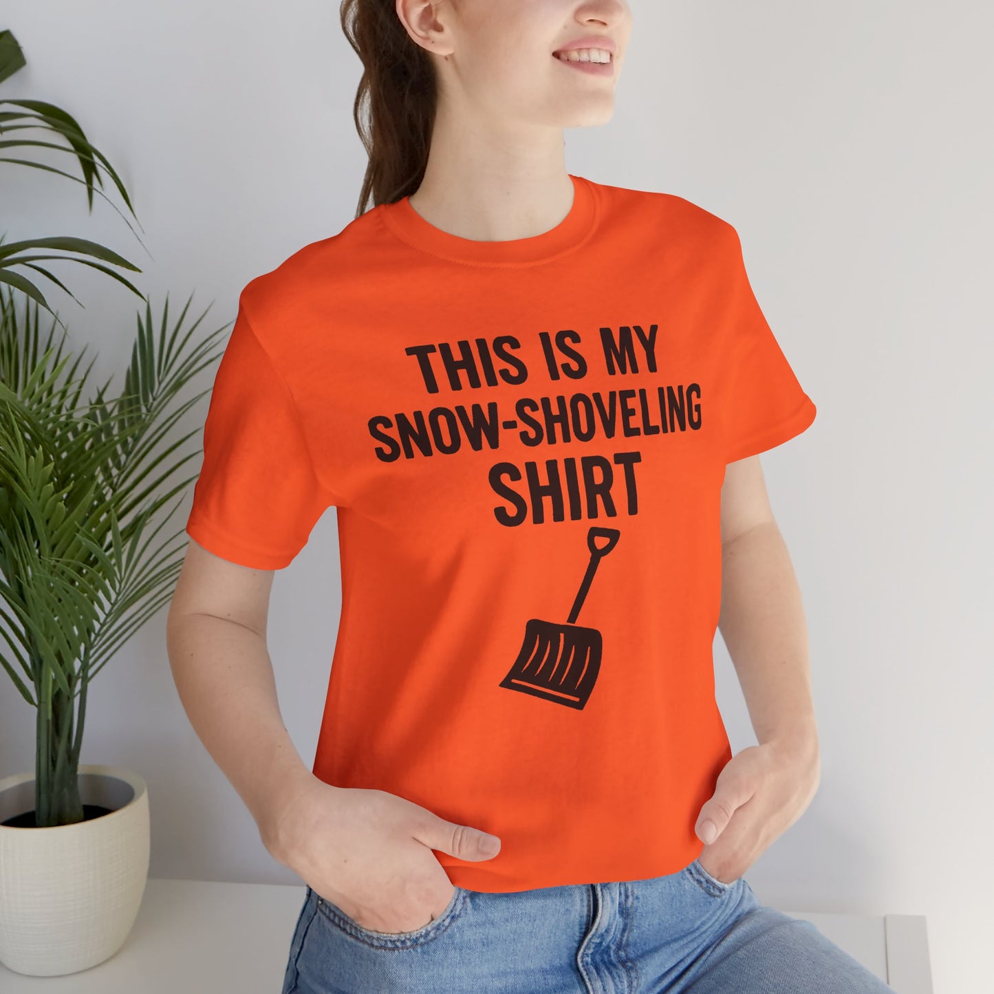 This Is My Snow-Shoveling Shirt – Funny Winter Chore Tee