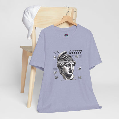 Hive Mind T-Shirt – Surreal Bee Group Think Parody Tee