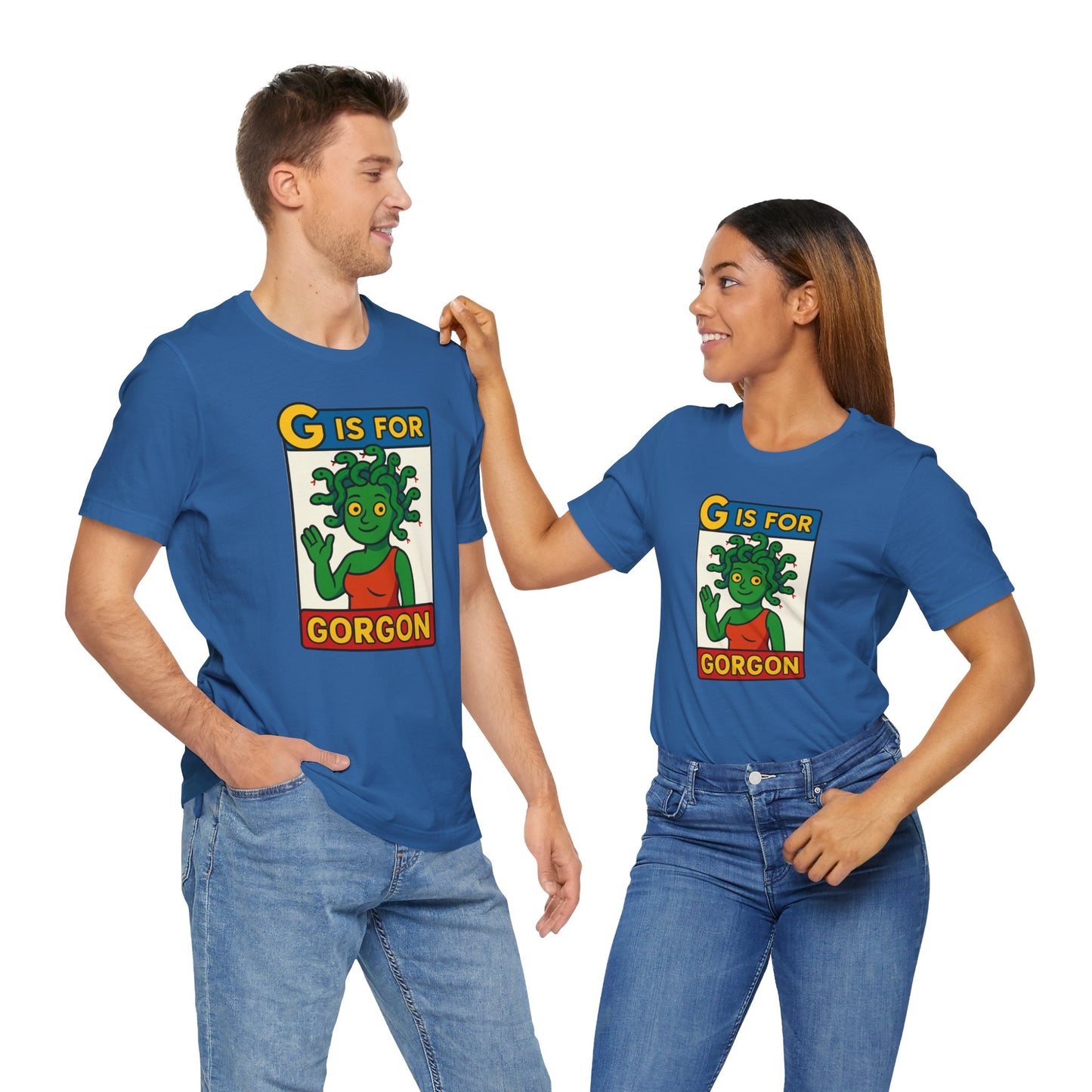 G Is for Gorgon T-Shirt – Funny Gorgon Legend Alphabet Tee