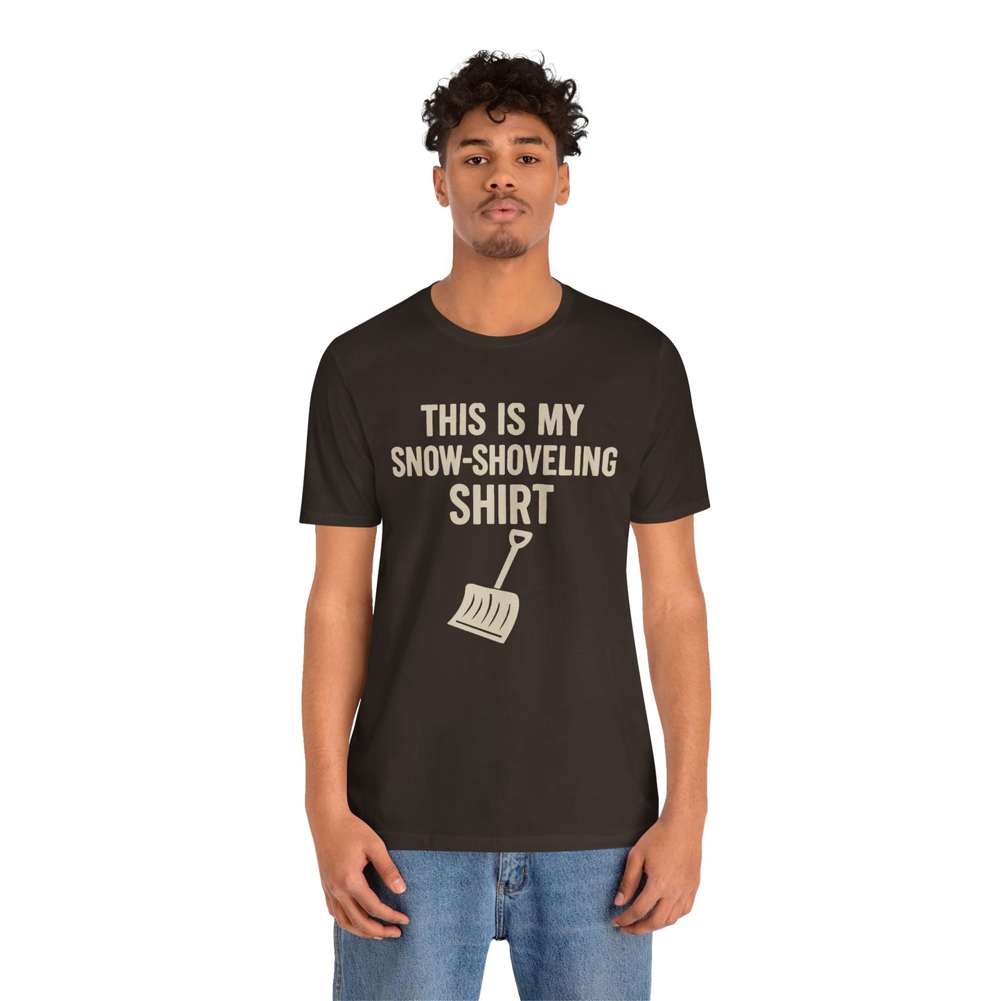 This Is My Snow-Shoveling Shirt – Funny Winter Chore Tee