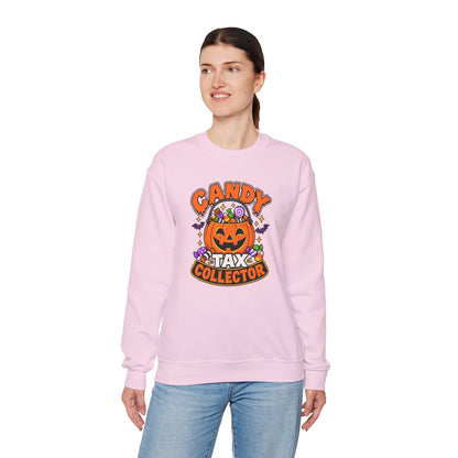 Candy Tax Collector Sweatshirt – Funny Halloween Parent Crewneck