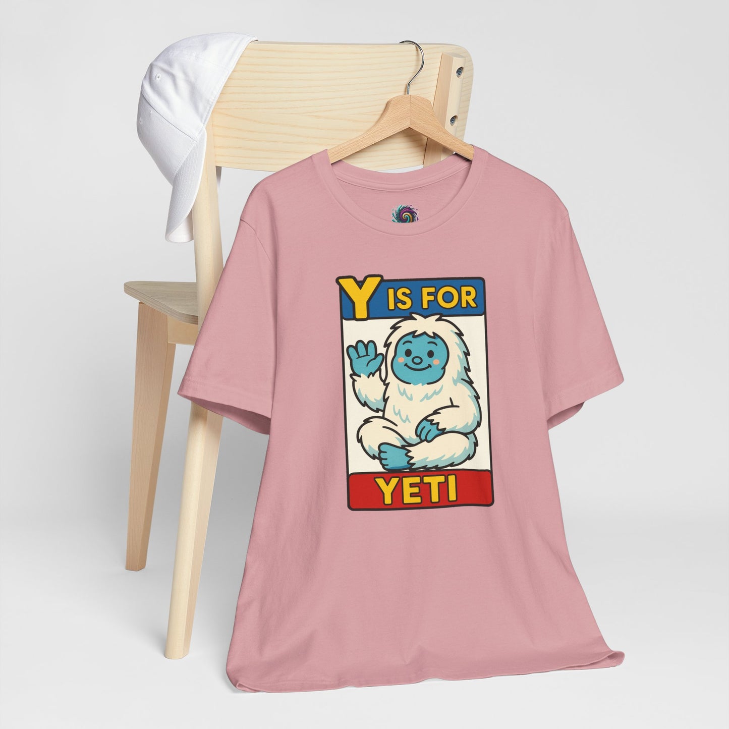 Y Is for Yeti T-Shirt – Cute Winter Monster Tee from the Monster Alphabet Series