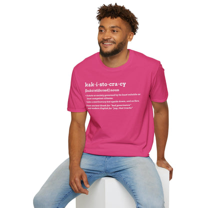 Kakistocracy T-Shirt – Funny Political Protest Graphic Tee