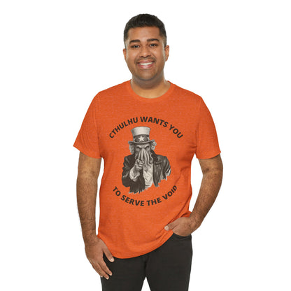 Cthulhu Wants You T-Shirt – Mythos Shirt for HP Lovecraft Fans