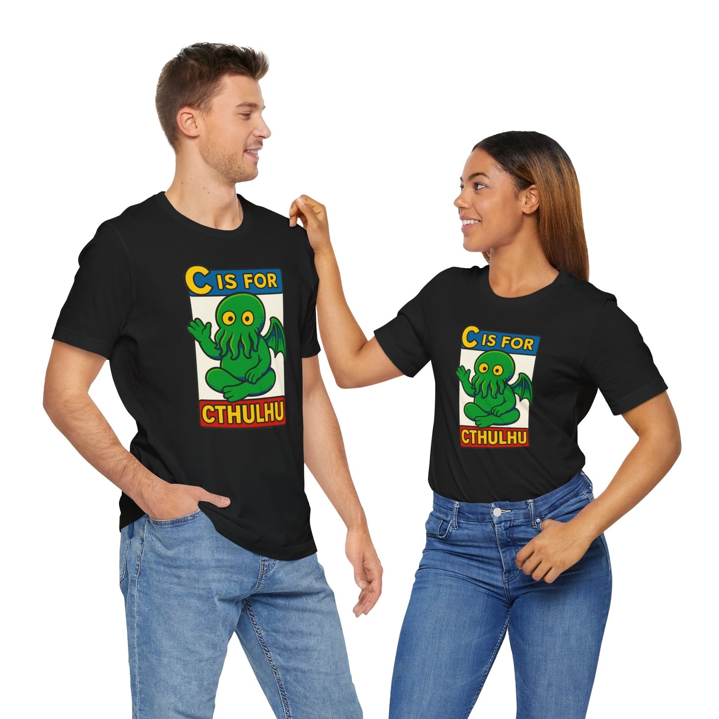 C is for Cthulhu Graphic Tee – Funny Cthulhu Shirt