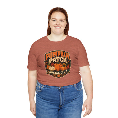 Pumpkin Patch Social Club T-Shirt – Fall Pumpkin Tee