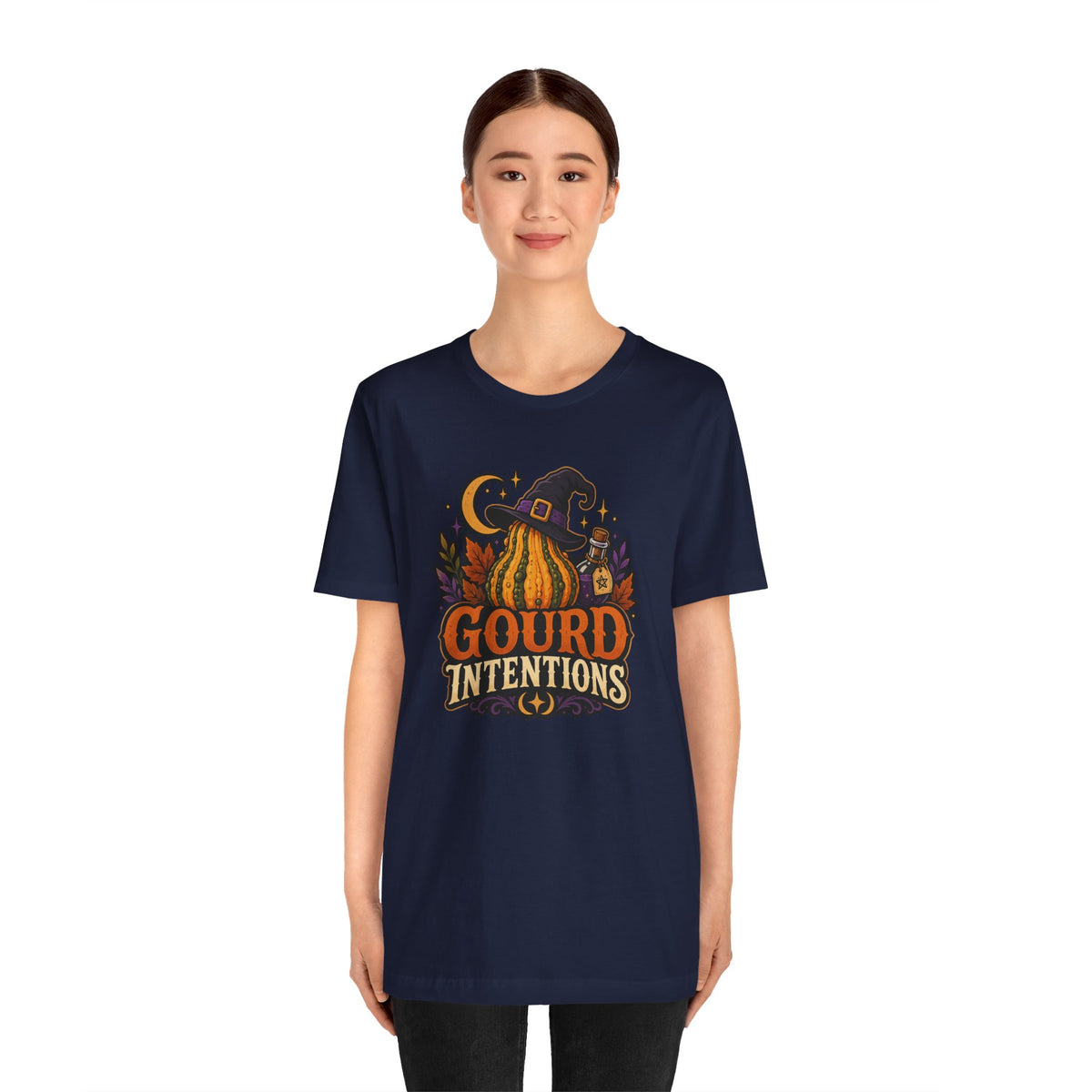 Gourd Intentions T-Shirt – Funny Witchy Fall Pumpkin Tee