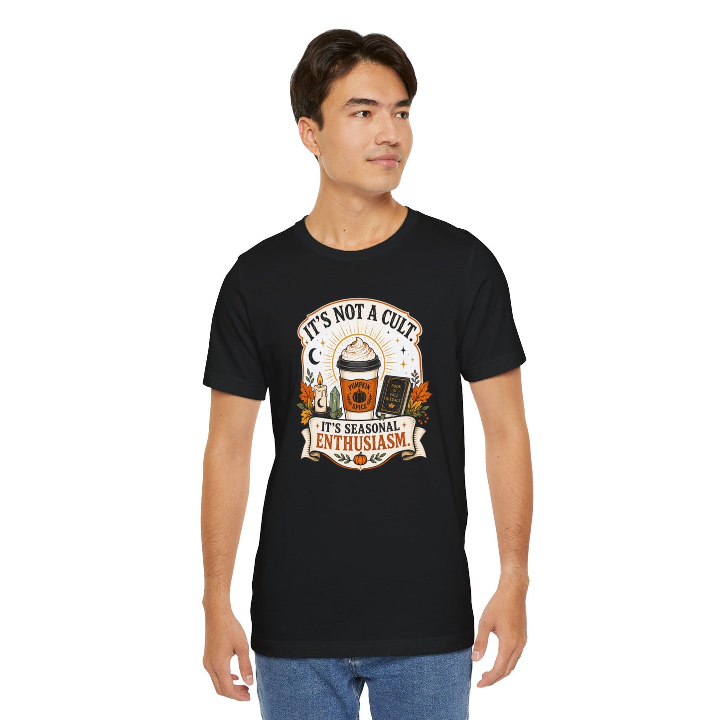 It’s Not a Cult Pumpkin Spice T-Shirt – Funny Fall Tee