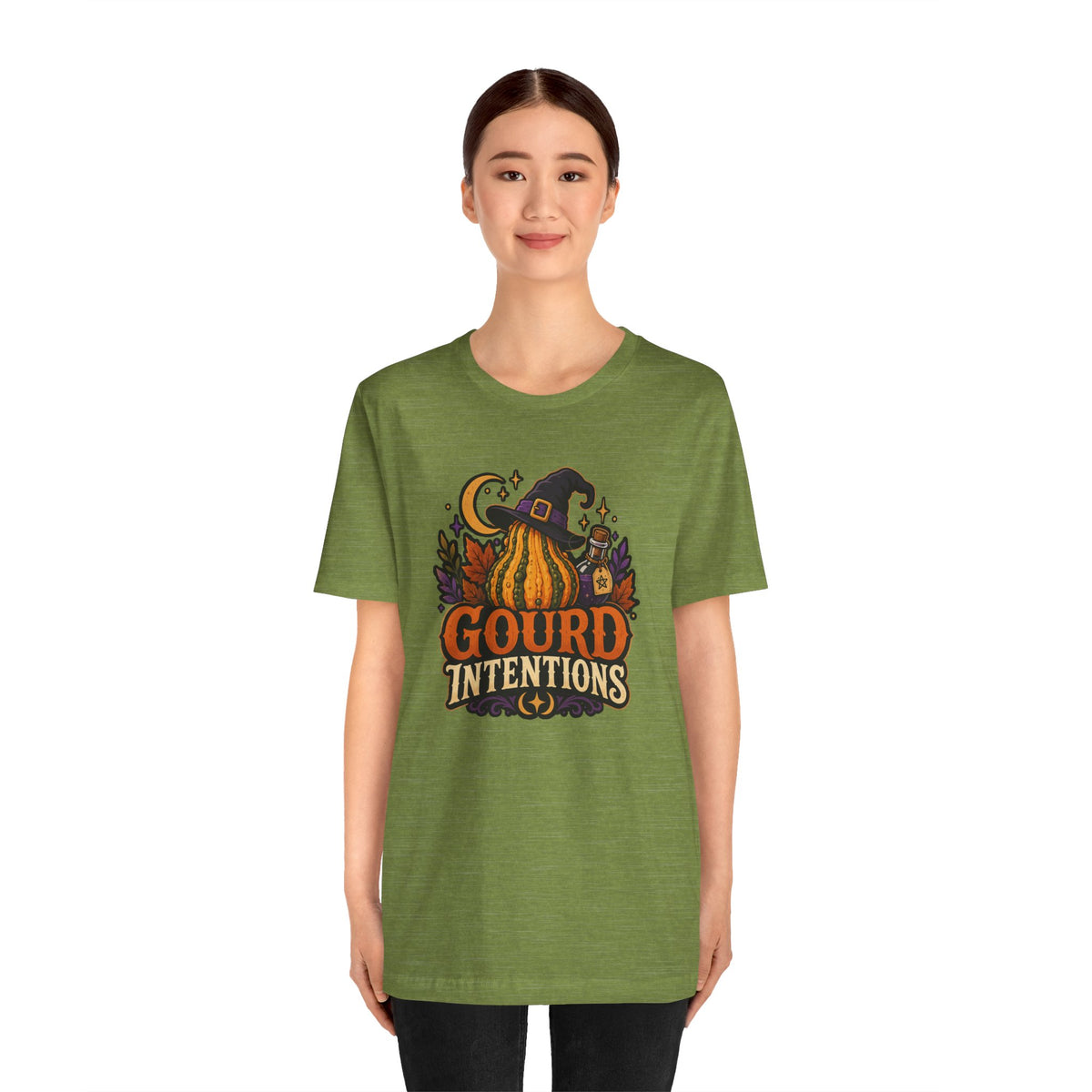 Gourd Intentions T-Shirt – Funny Witchy Fall Pumpkin Tee