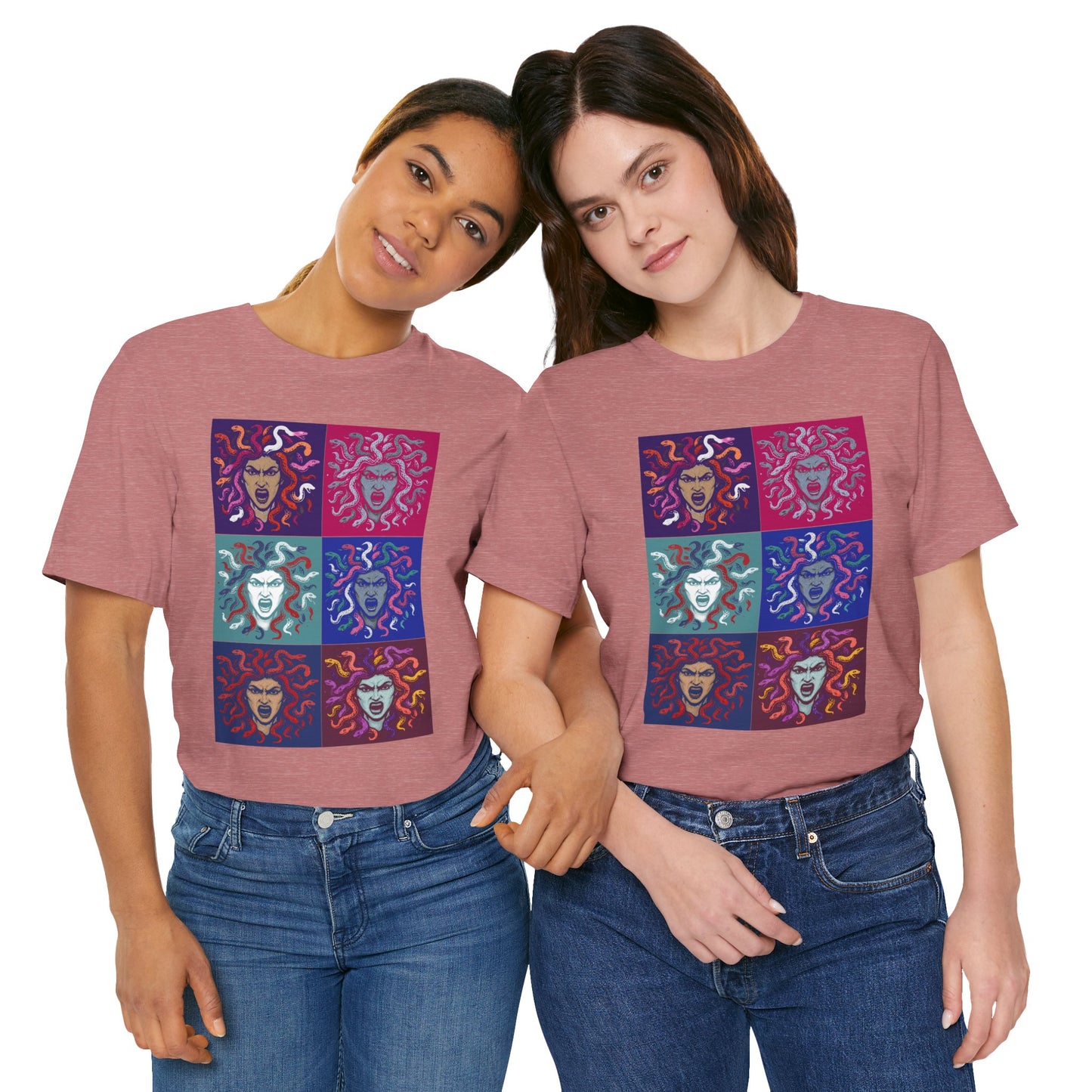The Female Gaze Medusa T-Shirt – Feminist Pop Art Tee