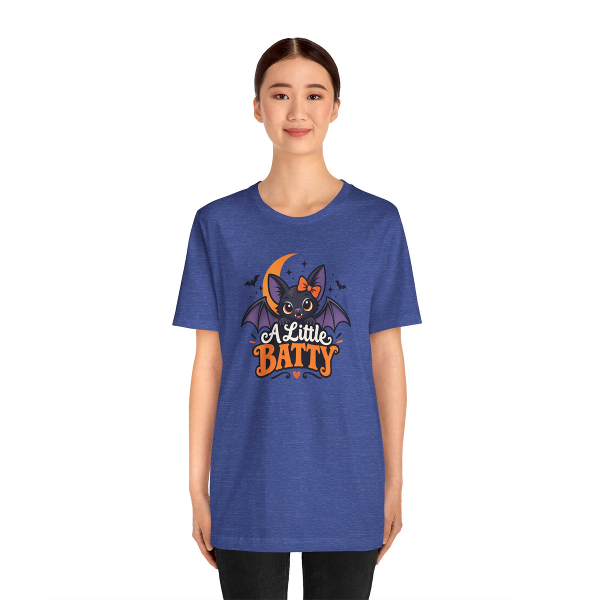 A Little Batty T-shirt - Cute Funny Halloween Bat Tee