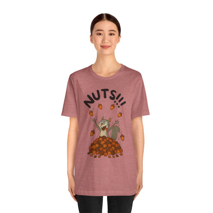 Crazy Squirrel Shirt – Funny Squirrel Nuts T-Shirt for Quirky Style