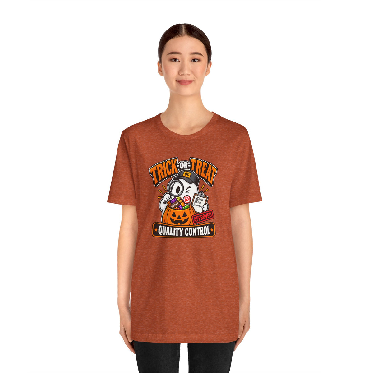 Trick-or-Treat Quality Control T-Shirt – Funny Halloween Candy Tee