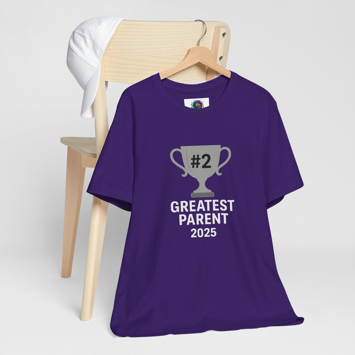 #2 Greatest Parent 2025 T-Shirt – Funny Family Trophy Tee
