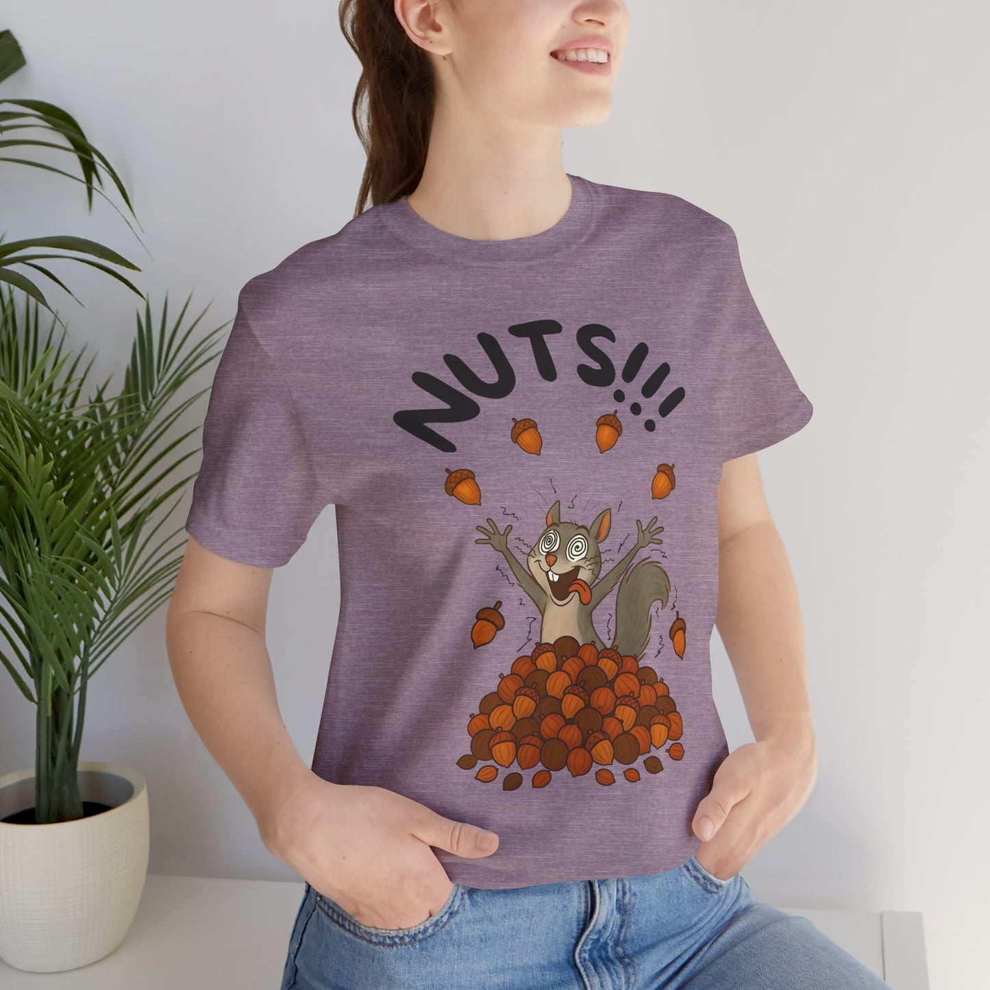 Crazy Squirrel Shirt – Funny Squirrel Nuts T-Shirt for Quirky Style