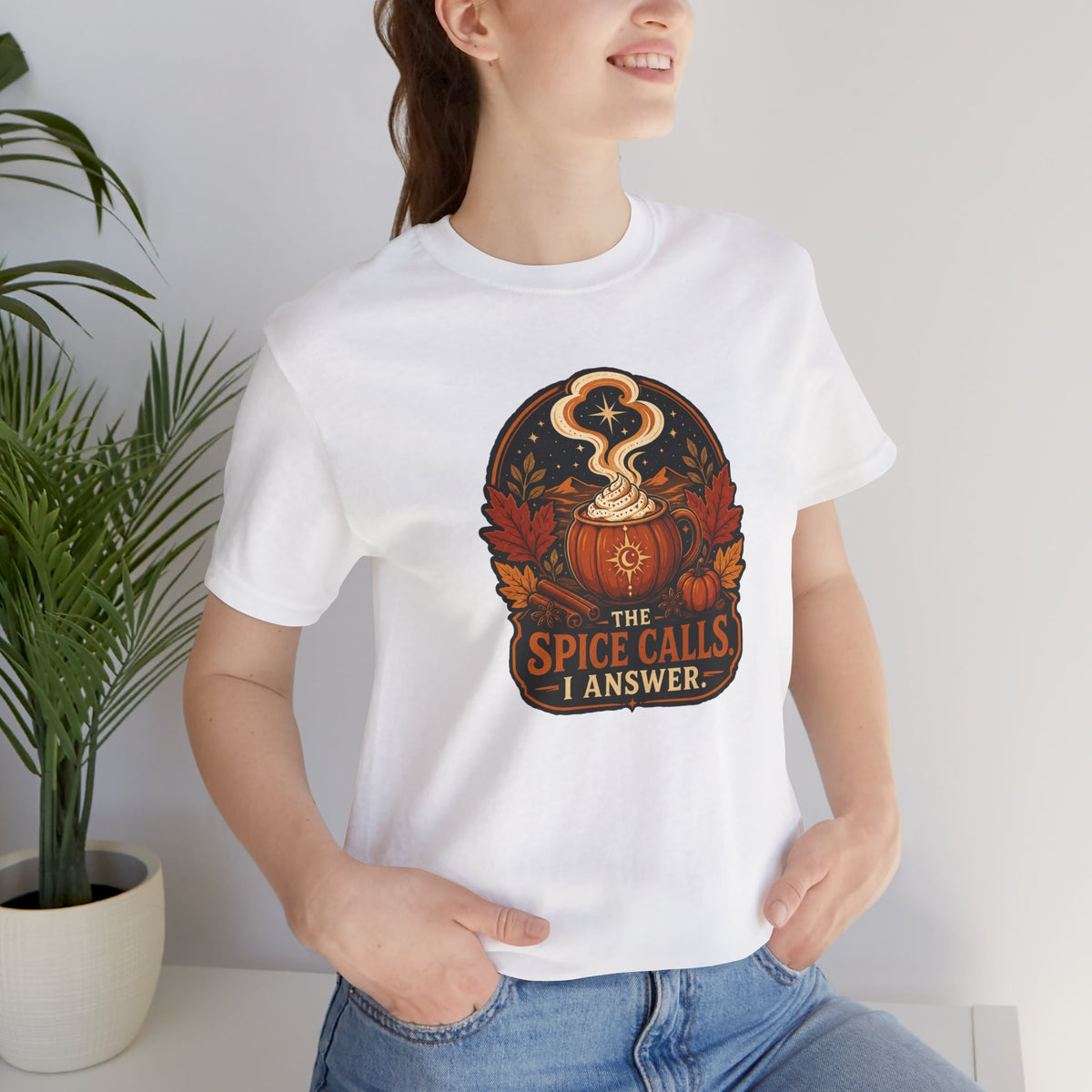 The Spice Calls I Answer T-shirt - WItchy Pumpkin Spice Fall Tee