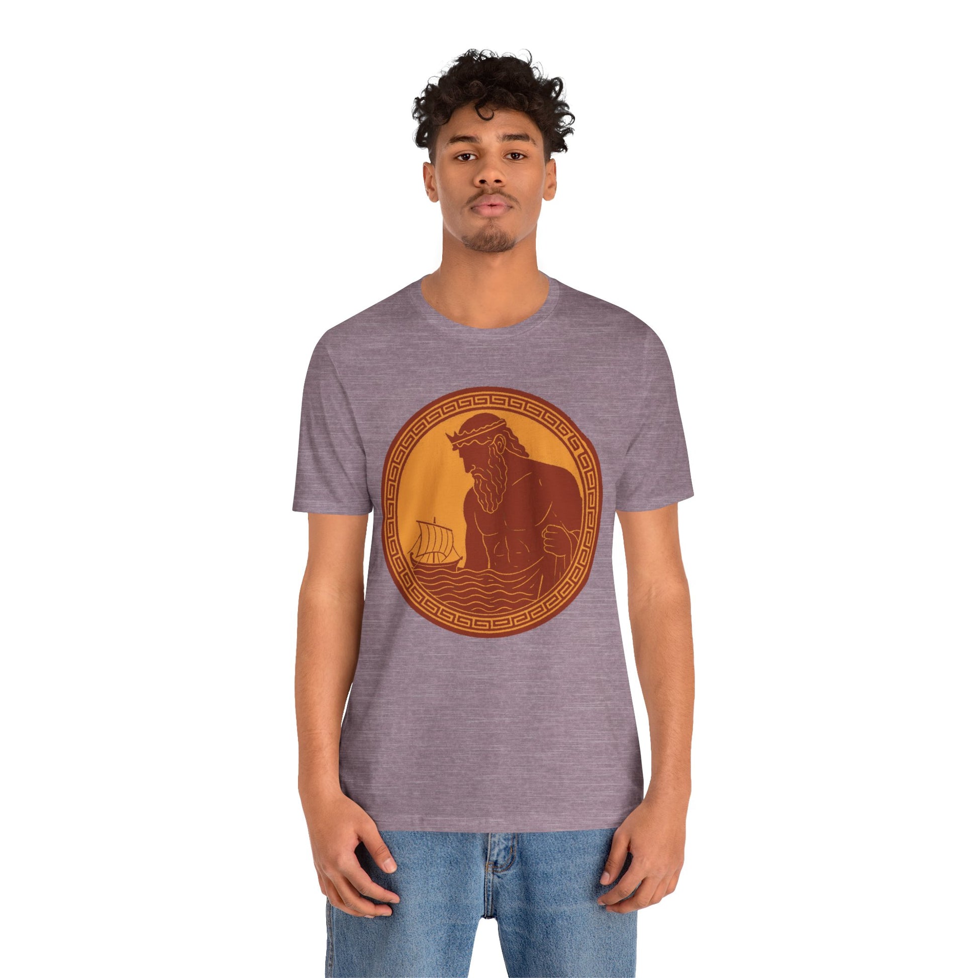 Poseidon Epic T-Shirt – Greek Mythology Ocean God Tee - WhimSpin - https://whimspin.com