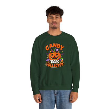 Candy Tax Collector Sweatshirt – Funny Halloween Parent Crewneck