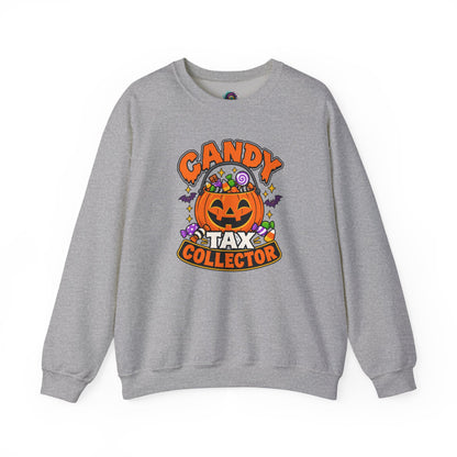 Candy Tax Collector Sweatshirt – Funny Halloween Parent Crewneck