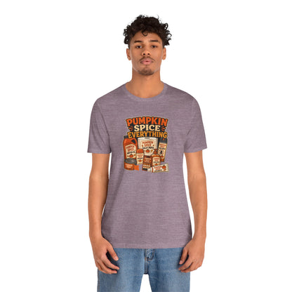 Pumpkin Spice Everything T-Shirt – Funny Fall Trend Parody Tee