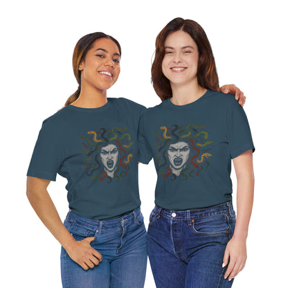 Medusa T-Shirt – Greek Mythology Gorgon Graphic Tee
