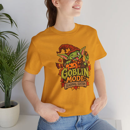 Goblin Mode Seasonal Edition T-Shirt – Funny Fall Goblincore Tee