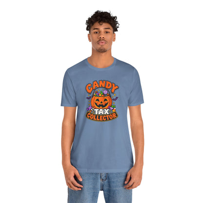 Candy Tax Collector T-shirt - Funny Halloween Trick-or-Treat Tee
