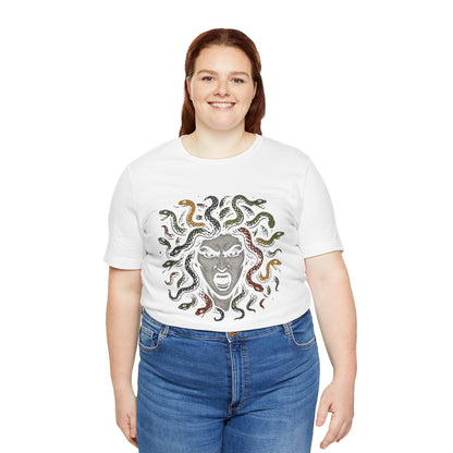 Medusa T-Shirt – Greek Mythology Gorgon Graphic Tee