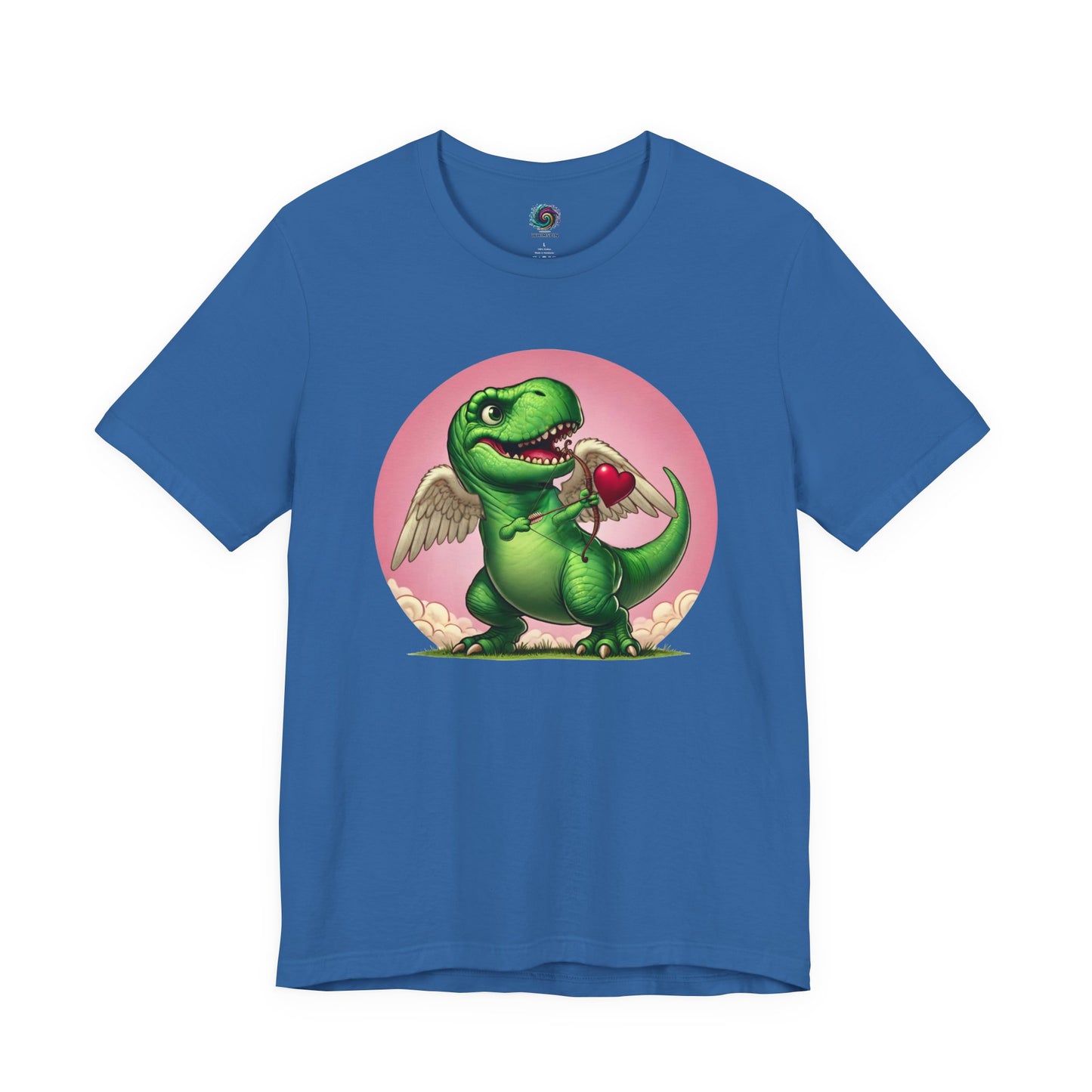 Cupidsaurus Rex T-Shirt – Funny Dinosaur Cupid Valentine’s Day Tee