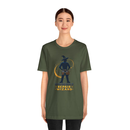 Household Repair Wizard T-Shirt – Funny Handy Dad Tee