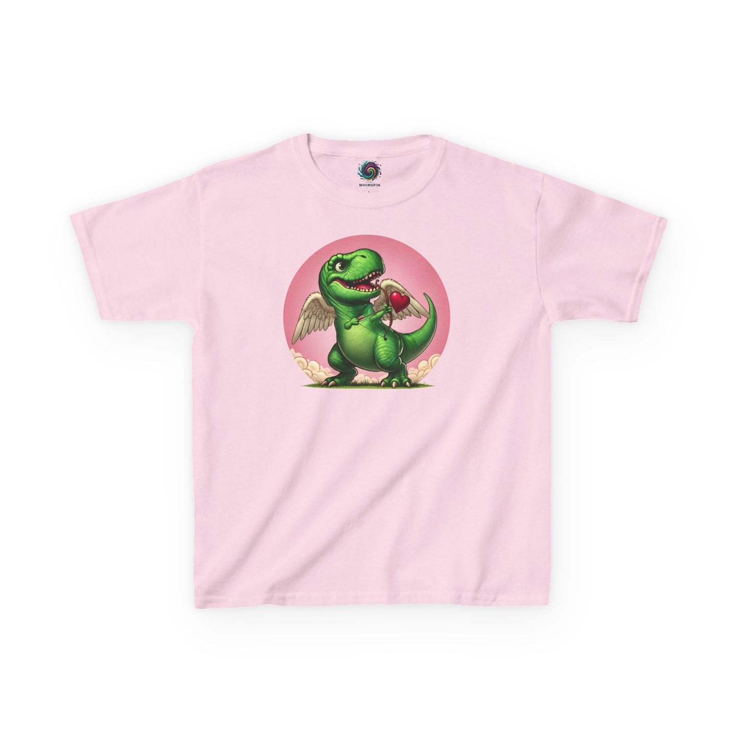 Cupidsaurus Rex Kids T-Shirt – Cute Dinosaur Valentine’s Day Tee for Kids