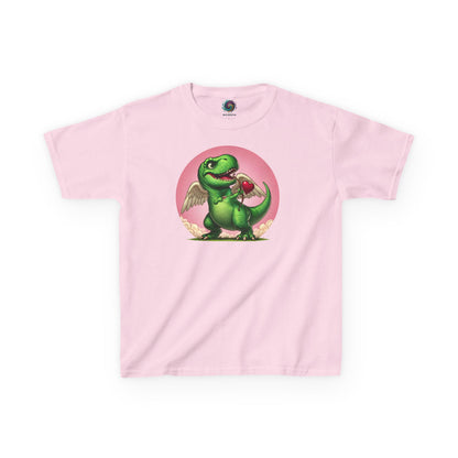 Cupidsaurus Rex Kids T-Shirt – Cute Dinosaur Valentine’s Day Tee for Kids