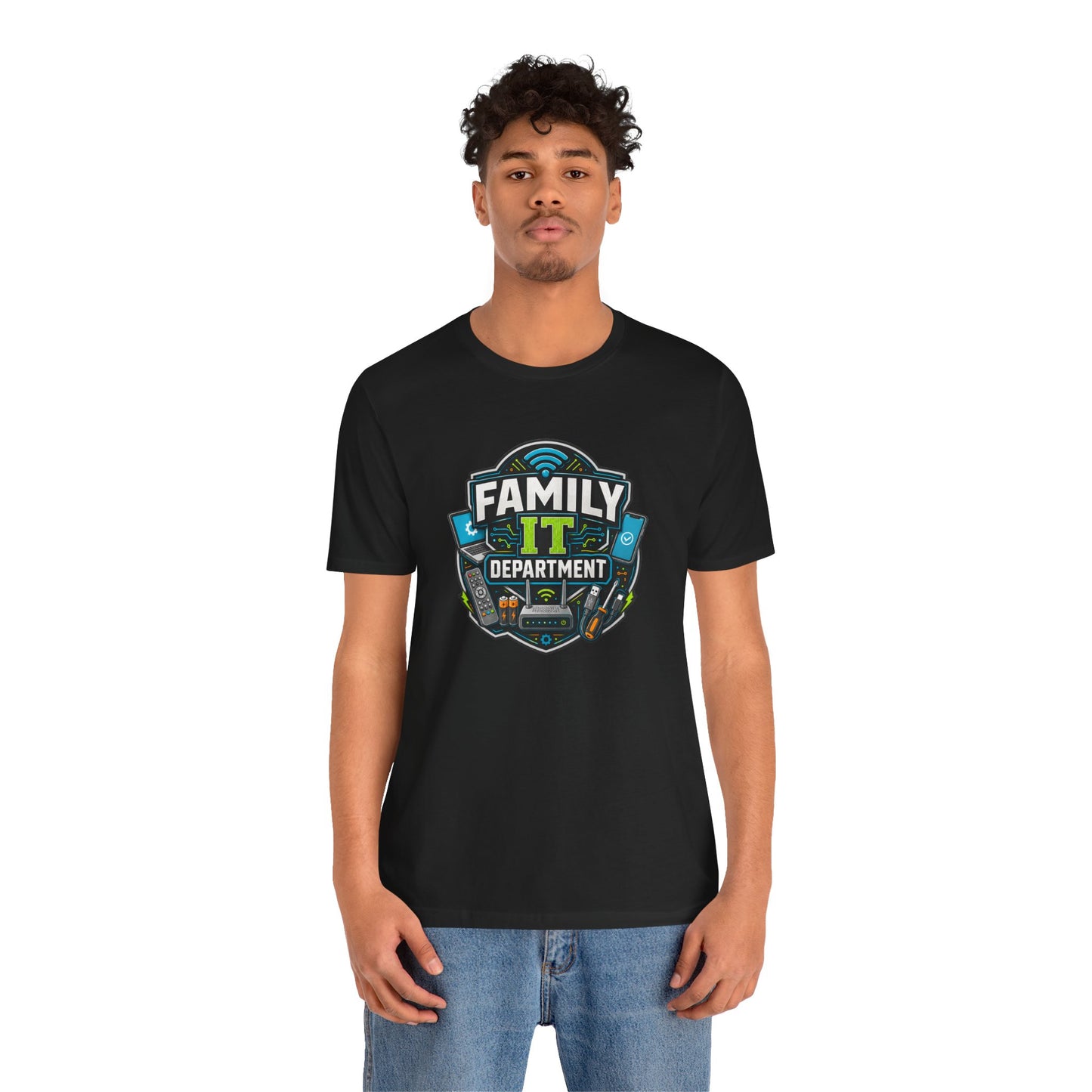 Family IT Department T-Shirt – Funny Household Tech Support Tee