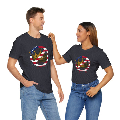 No Kings Protest T-Shirt – Anti-Authoritarian Democracy Graphic Tee