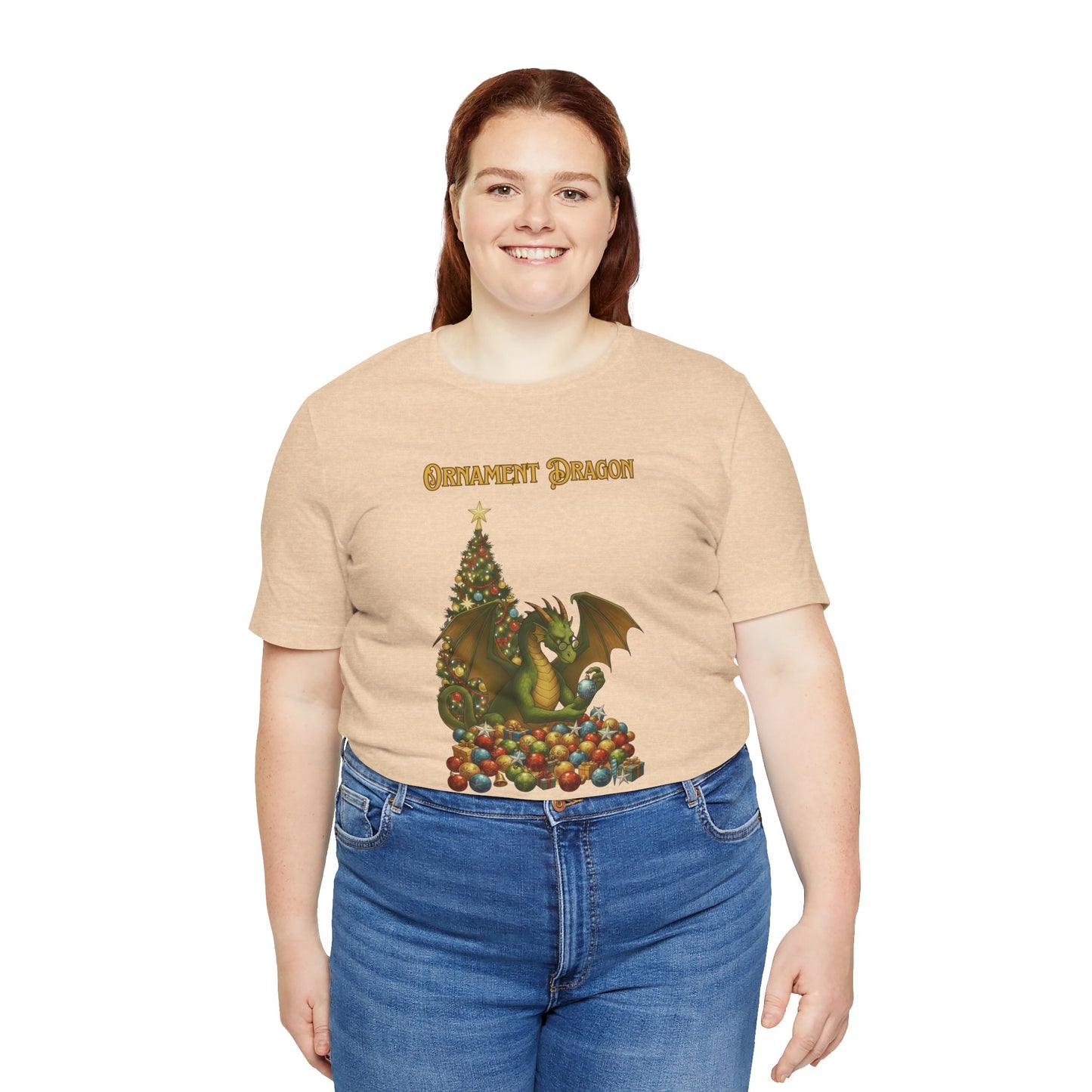 Ornament Dragon T-Shirt – Christmas Dragon Tee for Ornament Lovers