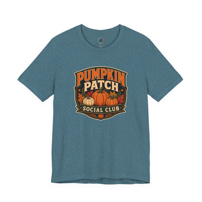 Pumpkin Patch Social Club T-Shirt – Fall Pumpkin Tee