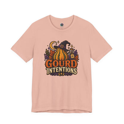Gourd Intentions T-Shirt – Funny Witchy Fall Pumpkin Tee