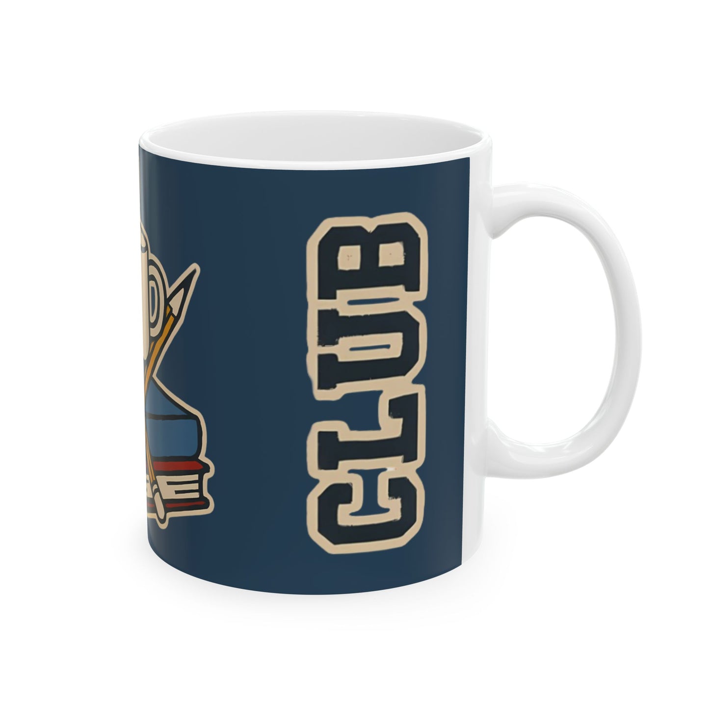 All-Nighter Club Mug – Funny College Coffee Cup for Study Nights