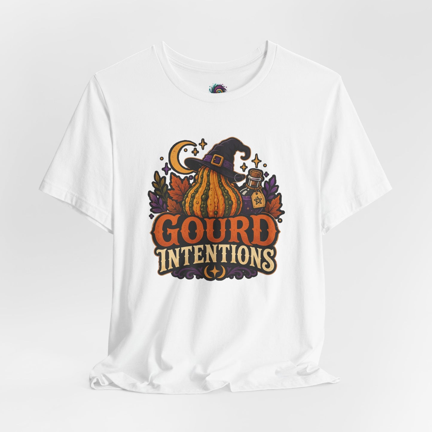 Gourd Intentions T-Shirt – Funny Witchy Fall Pumpkin Tee
